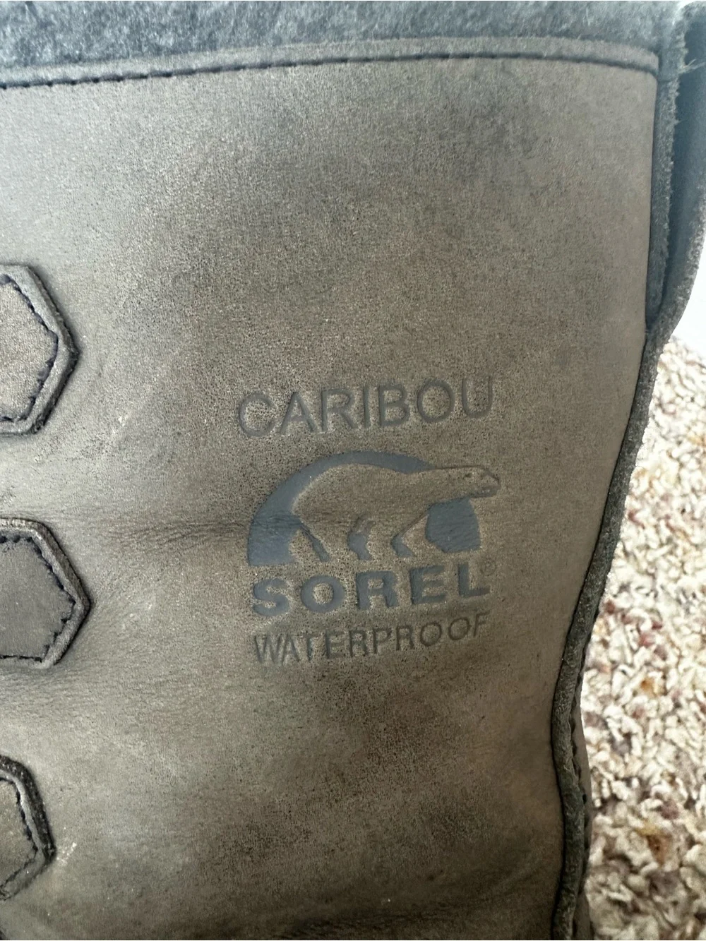 Sorel Caribou Waterproof Boots - Gray